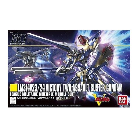 Bandai Gunpla HGUC Victory Two Assault Buster Gundam LM314V23/24 1:144